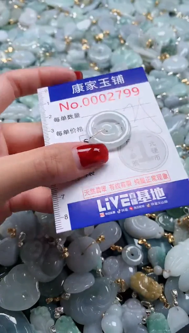 翡翠未镶嵌吊坠(不含链)2799