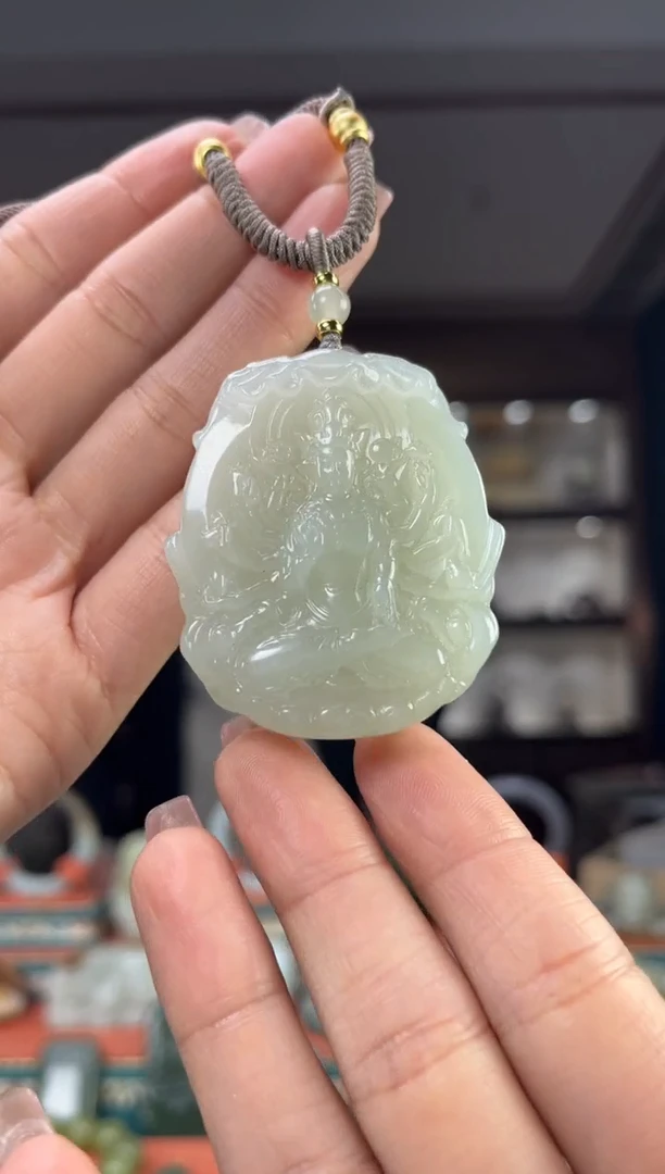 【闪购商品】和田玉颈饰未镶嵌佩佩鼠