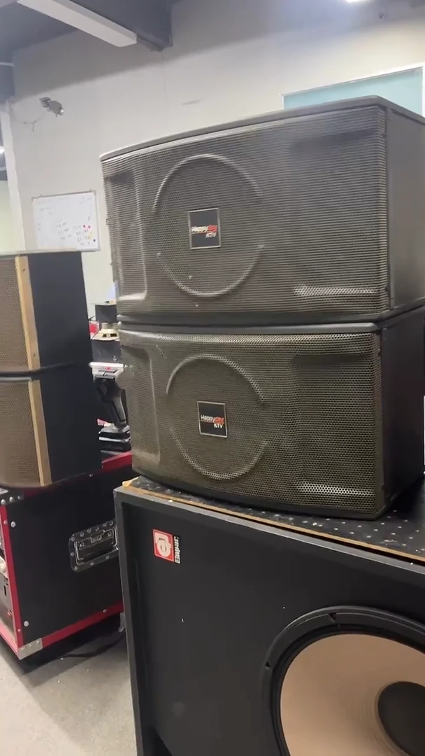 不包邮 10寸卡包音响  KTV音箱一对   运费到付