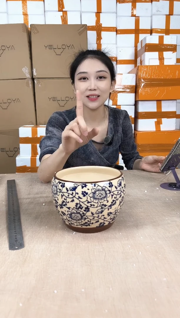 苹果青花瓷小号16x12