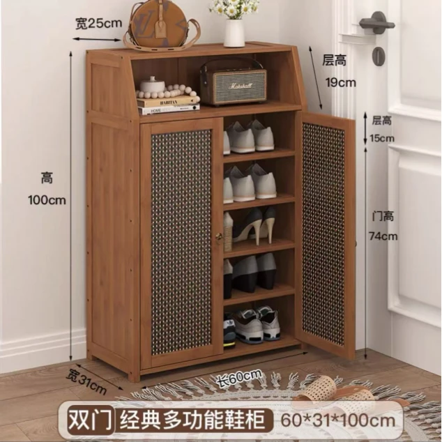 鞋柜家用架子门口室内防尘多层玄关阳台宿舍收纳简易入户鞋架神器