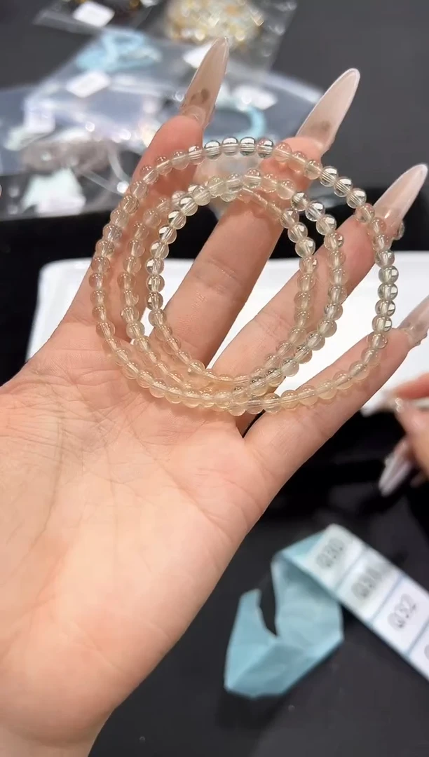 水晶手串未镶嵌30Q多样性发其一【1条】默认微瑕