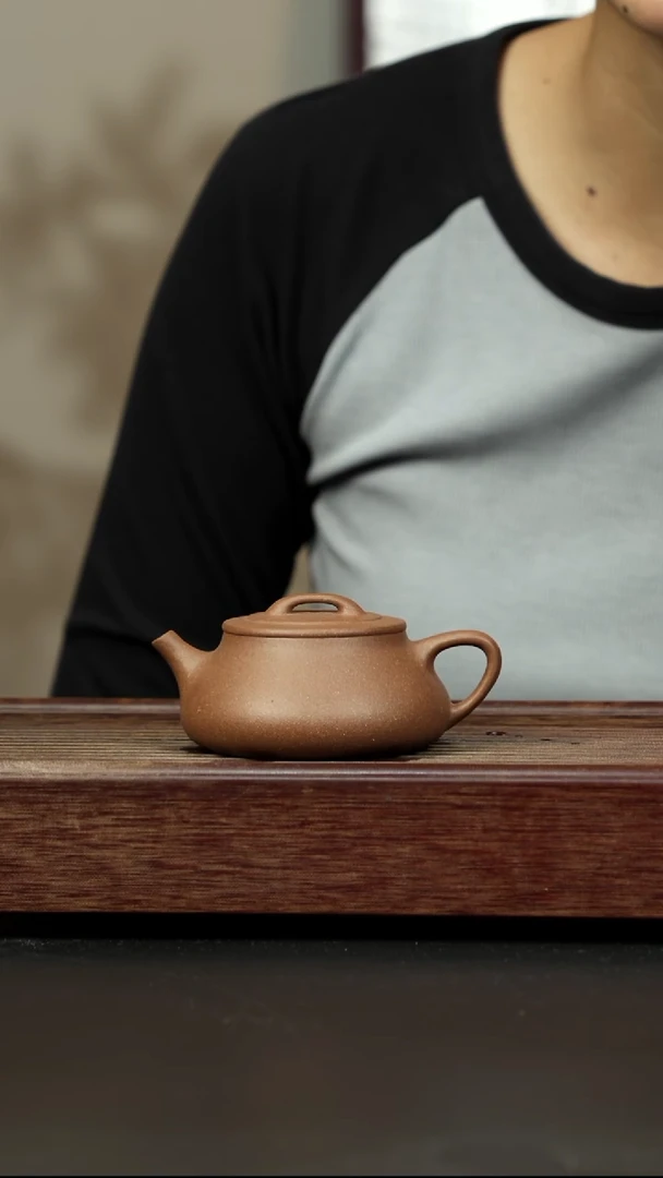 紫砂茶壶老段 纳瓢