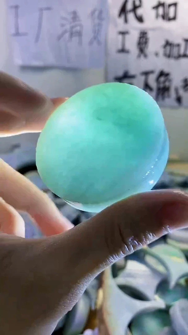 裸石翡翠纯天然翡翠360