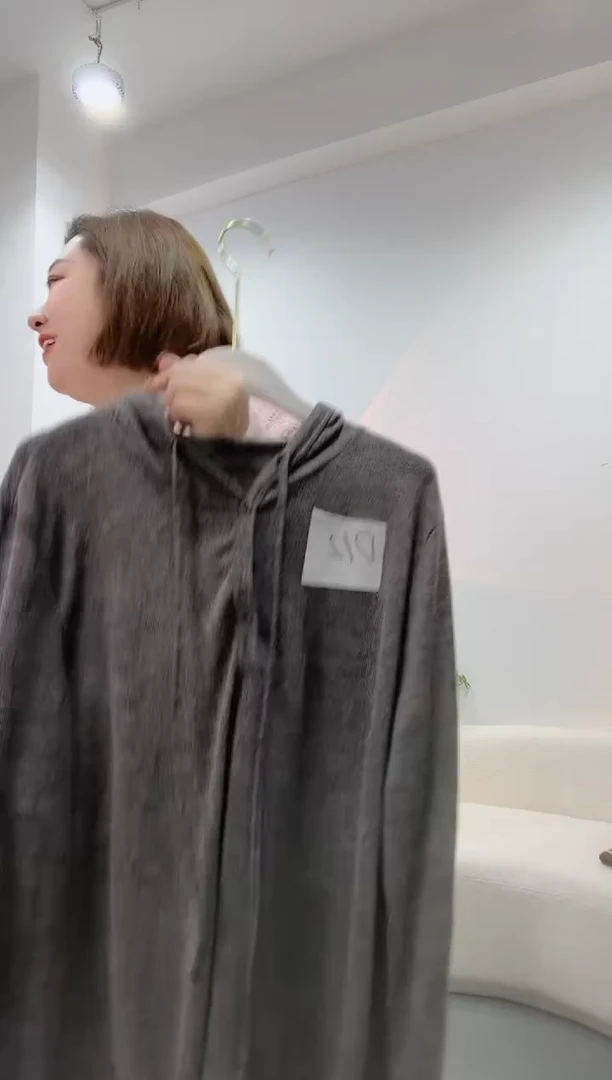 D12帽衫打底衣灰色3XL