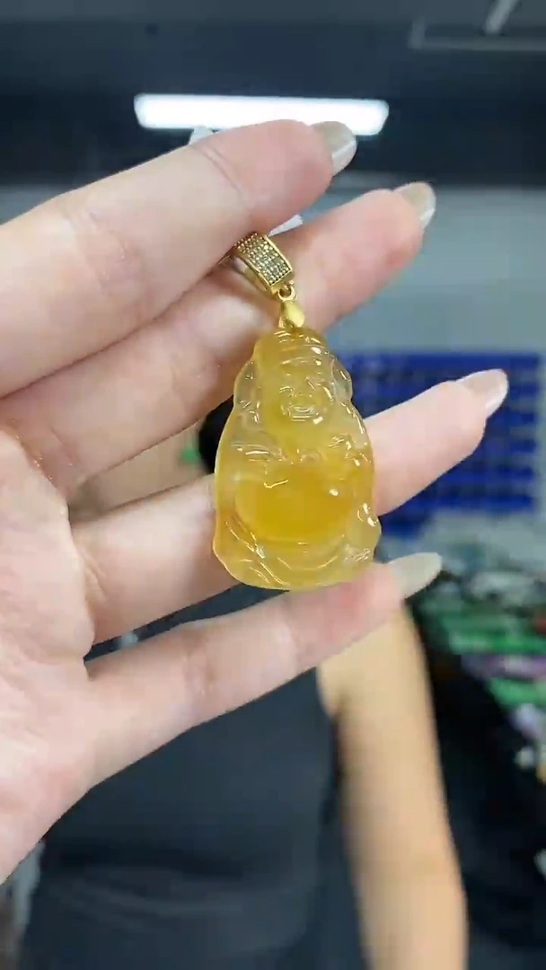 颈饰未镶嵌翡翠闪购链接 多样性发其一颜色微差