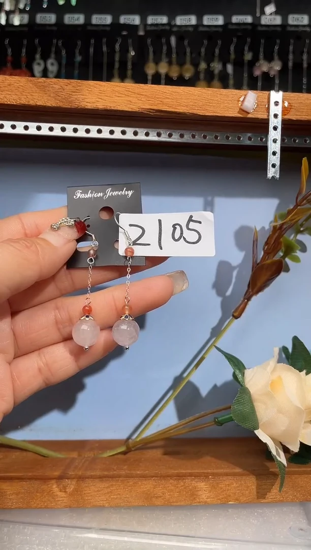 【闪购商品】紫晶耳饰银S925镶嵌喜欢拍