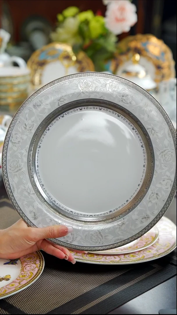 瓷片10.5英寸平盘 福利款 微瑕