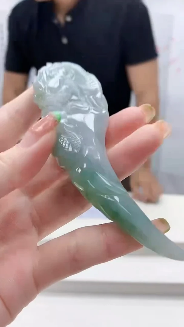 未镶嵌定制翡翠5145ry-毛货挂件56