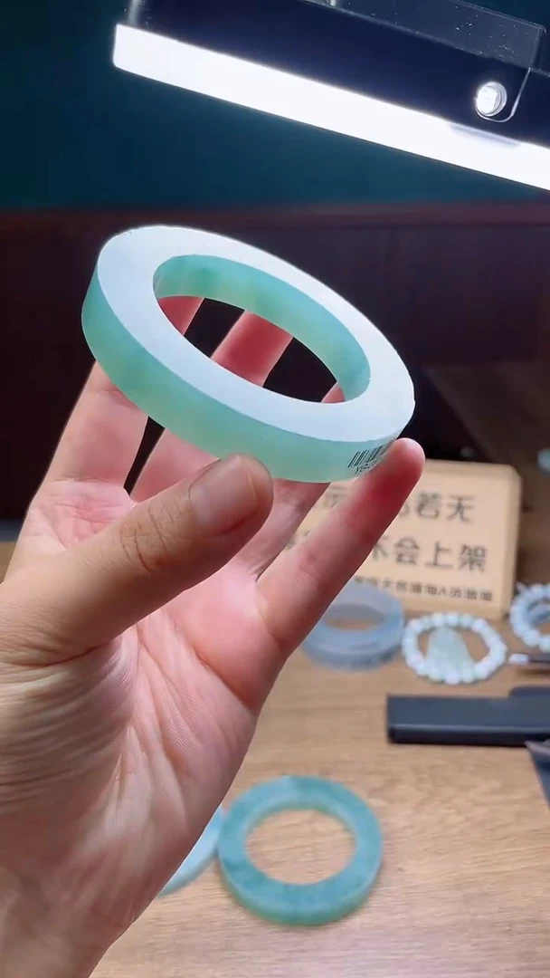 定制翡翠手镯未镶嵌❤****️定制
