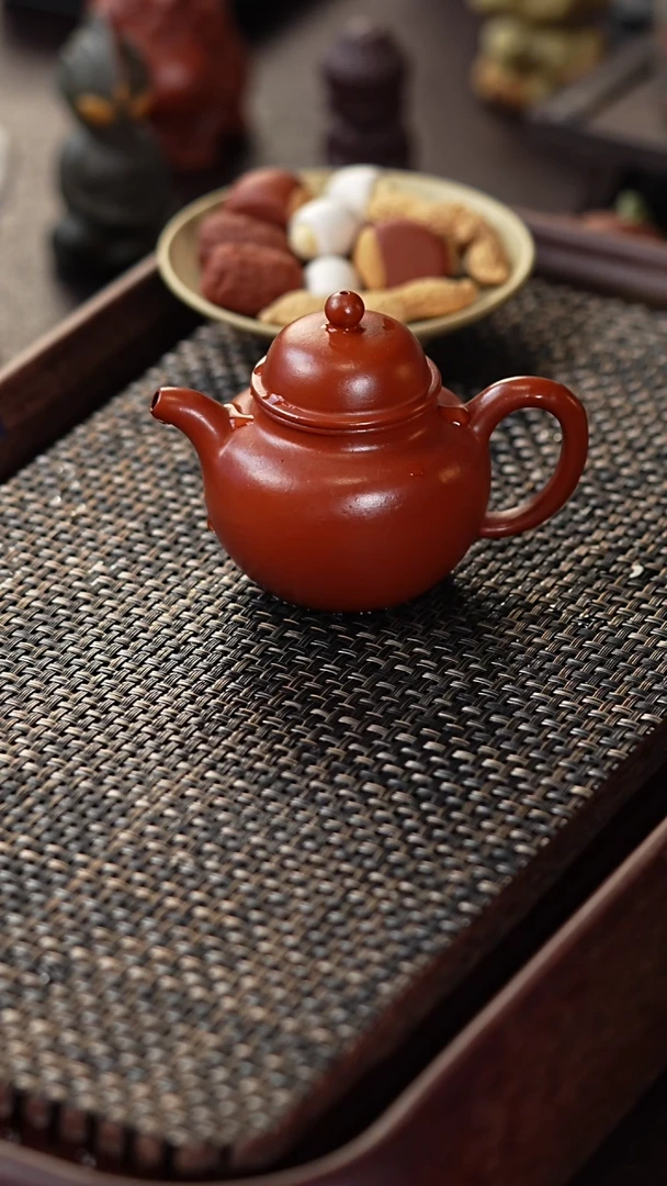 【闪购商品】手工原矿小煤窑朱泥掇球  120cc