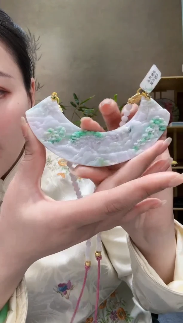 【闪购商品】翡翠耳饰未镶嵌吊坠