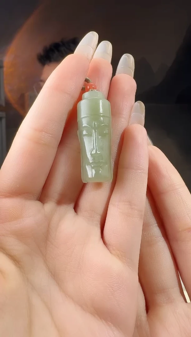 颈饰未镶嵌和田玉随型