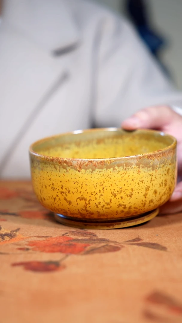 原产地钧瓷茶器摆件