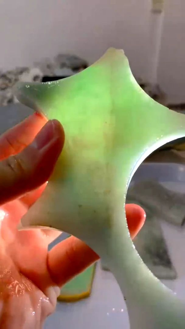 翡翠未镶嵌颈饰缅甸A货翡翠8087