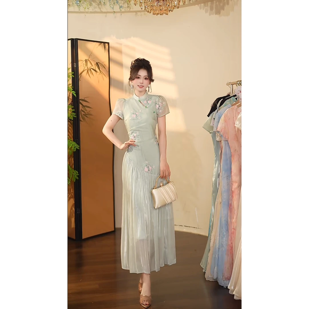 瑞瑞定制-1344（梦华录）连衣裙N871