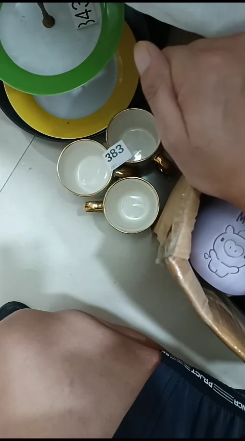 瓷紫*熙383马克杯三个