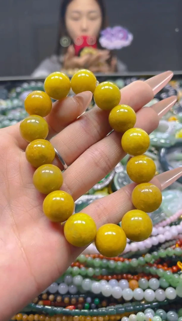 颈饰未镶嵌翡翠13MM