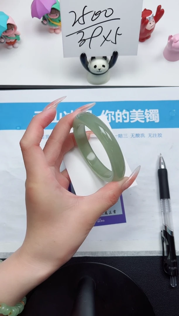 石英质玉手镯未镶嵌52-59