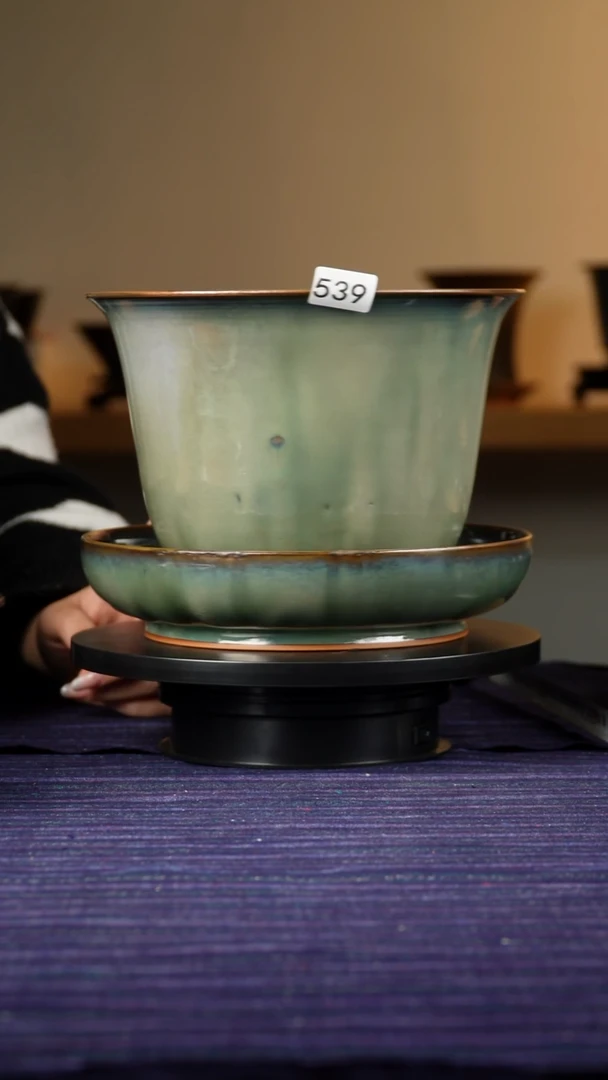 【****龙539微瑕福利古拙大花盆