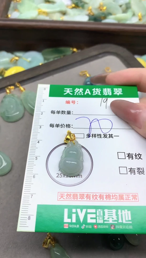 颈饰未镶嵌翡翠未镶嵌a货翡翠-19