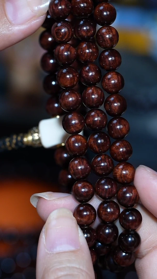 手串/手链黄花梨/降香黄檀【MOYU】海南黄花梨 0.8*108文玩潮款手串