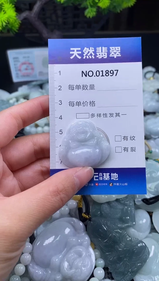 颈饰未镶嵌翡翠天然缅甸翡翠1897