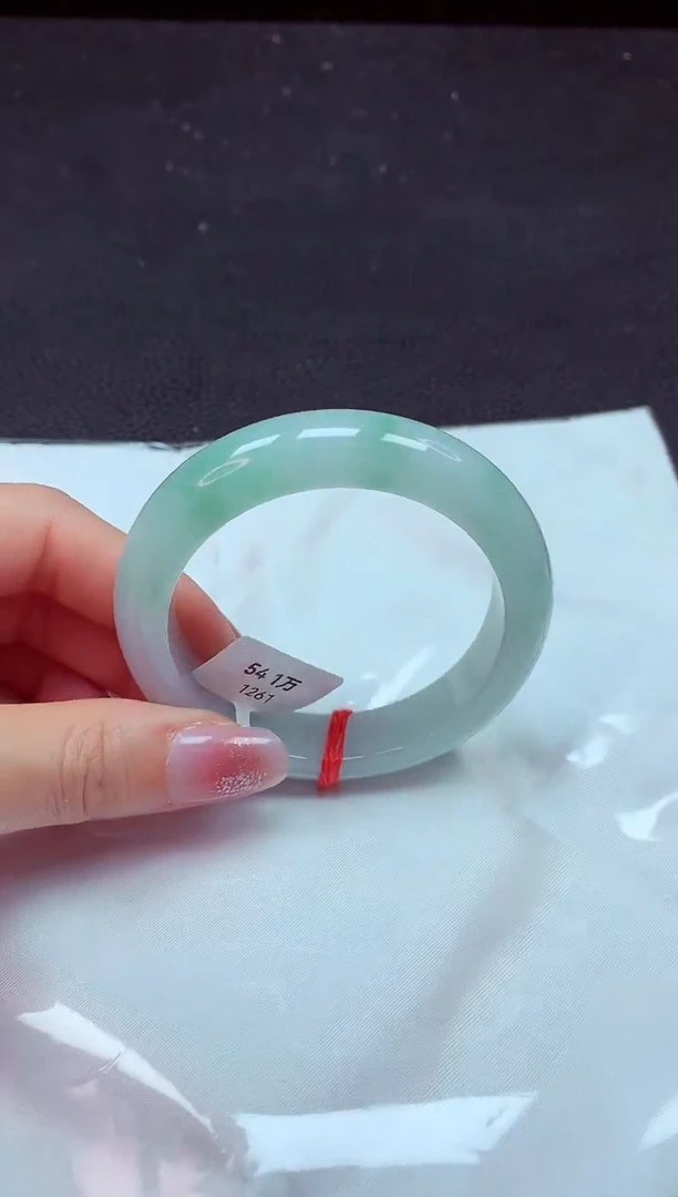 【闪购商品】翡翠手镯未镶嵌镯子54+