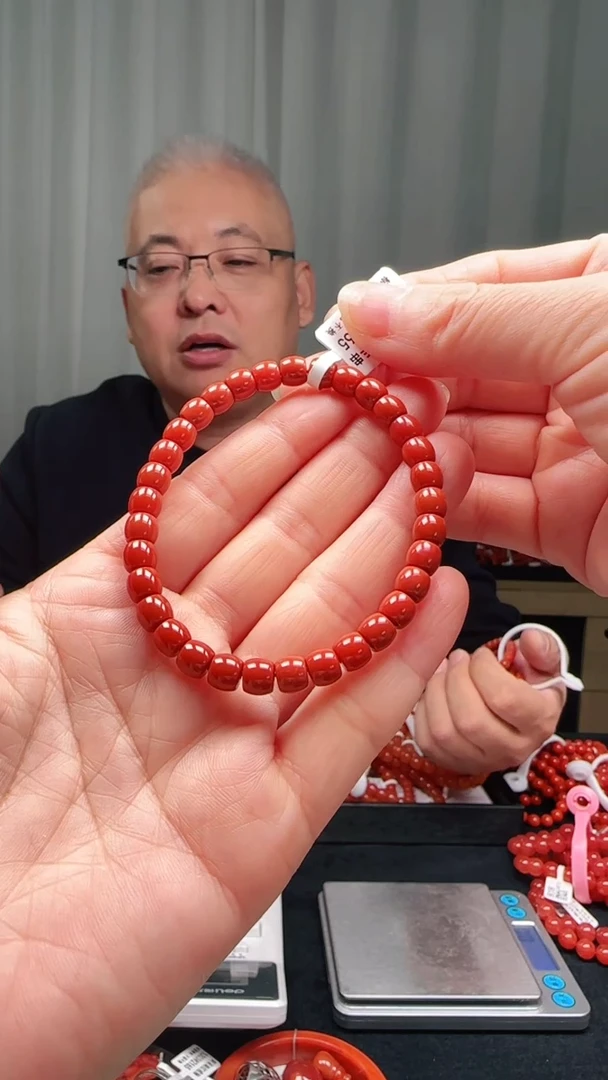 未镶嵌多样性发一件南红玛瑙6mm南红原矿精工直切单圈
