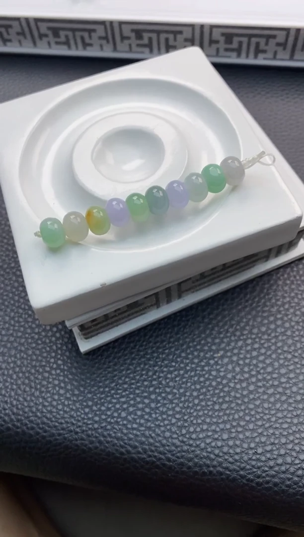 翡翠散珠19天然A货翡翠散珠