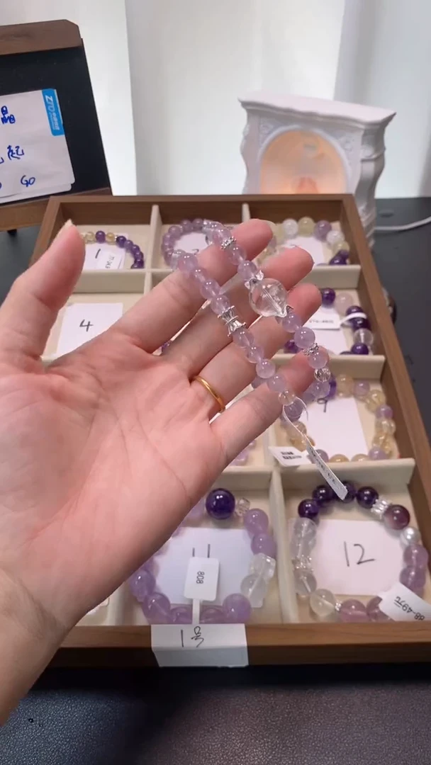 未镶嵌手串水晶33