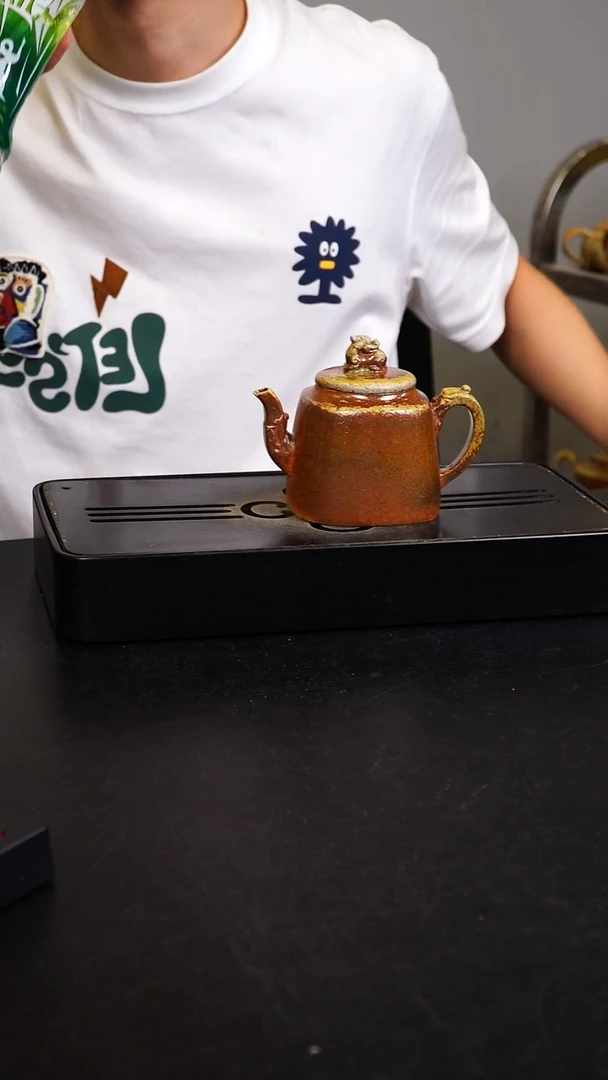 茶壶紫砂宜兴紫砂柴烧壶