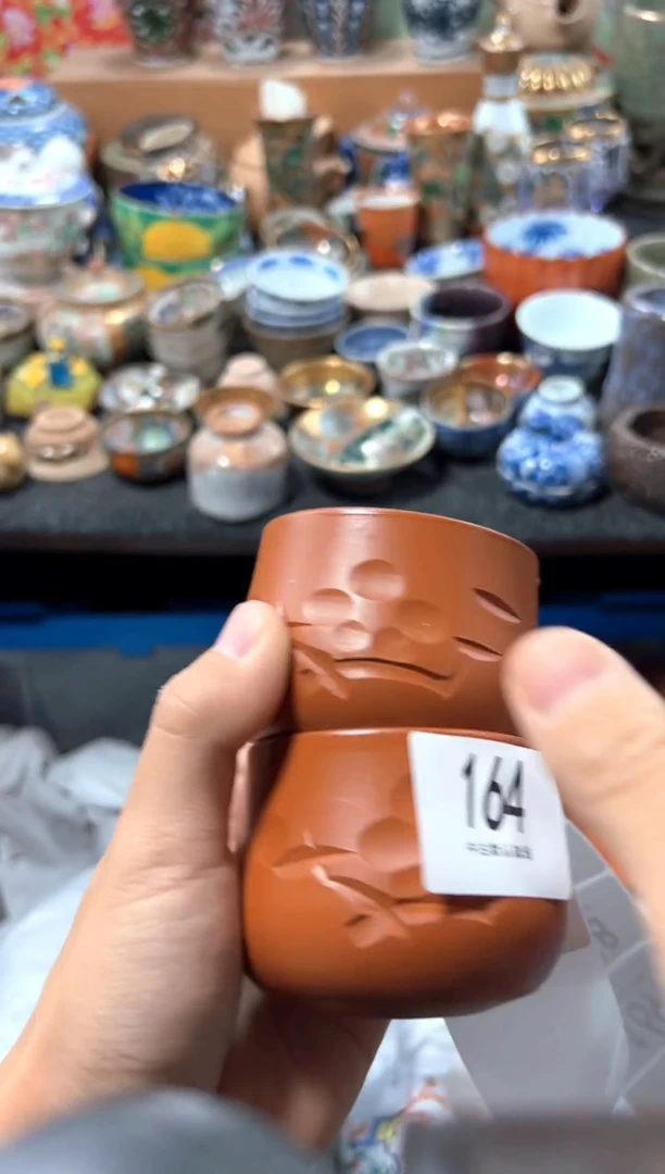 瓷片懒*夏目海外回流瓷器中古品。