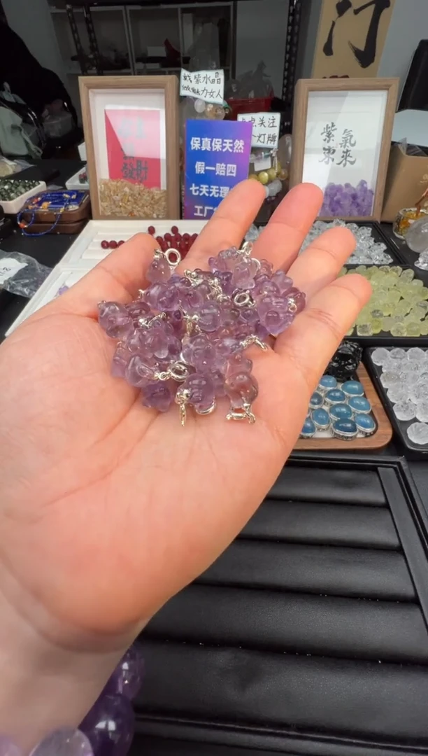 【闪购商品】水晶颈饰未镶嵌66a多样性发其一/3.6/1个