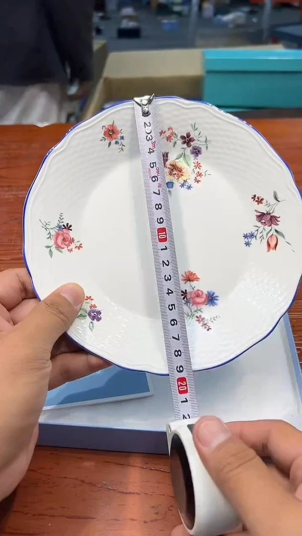 瓷片053小阿朵进口海外瓷器