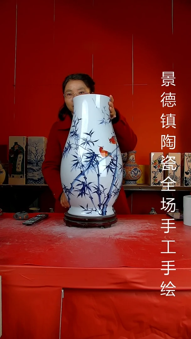 摆件陶瓷景德镇陶瓷 全场手工手绘