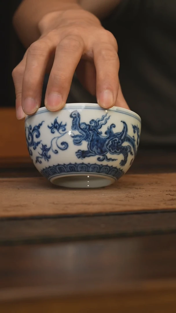 瓷片柴窑青花破价福利