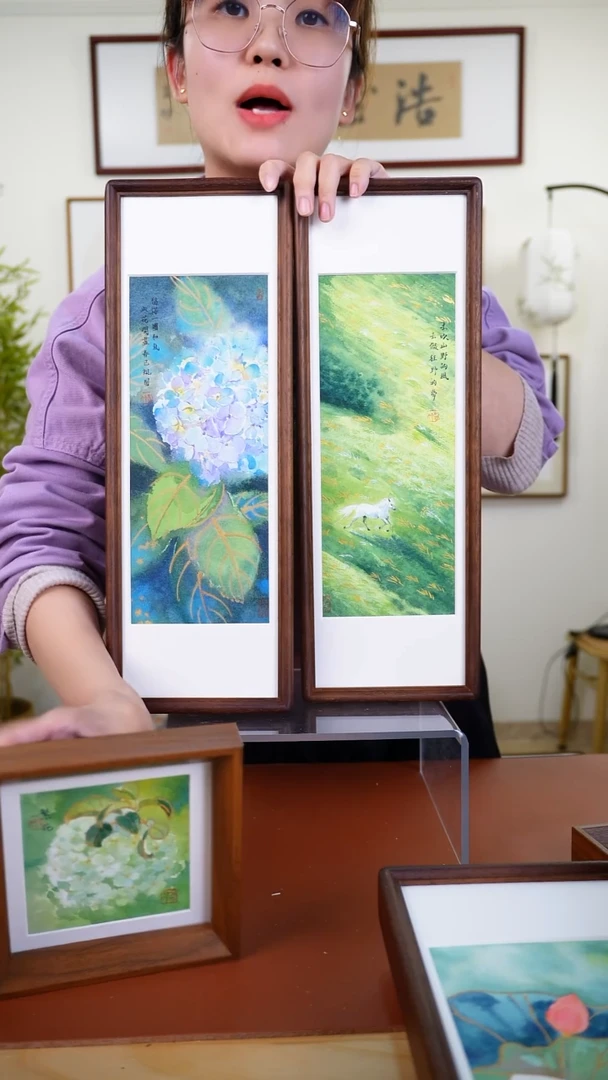 横款鹿鸣现代美术馆-岳椅竹老师作品