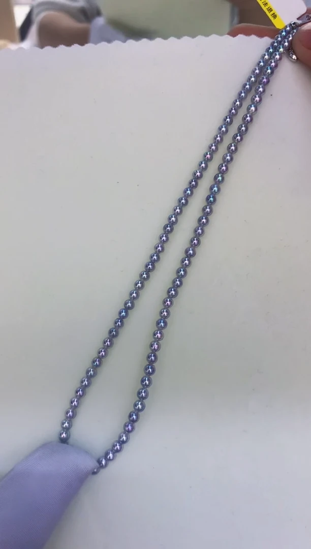 未镶嵌DA海水珍珠 GD182 3-4 串链