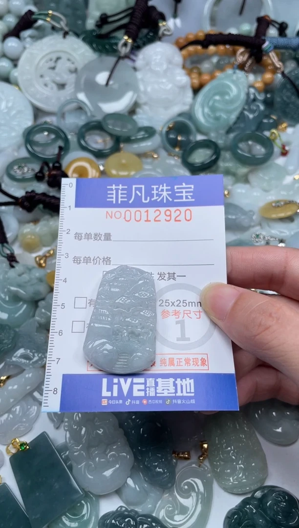 颈饰未镶嵌翡翠12920