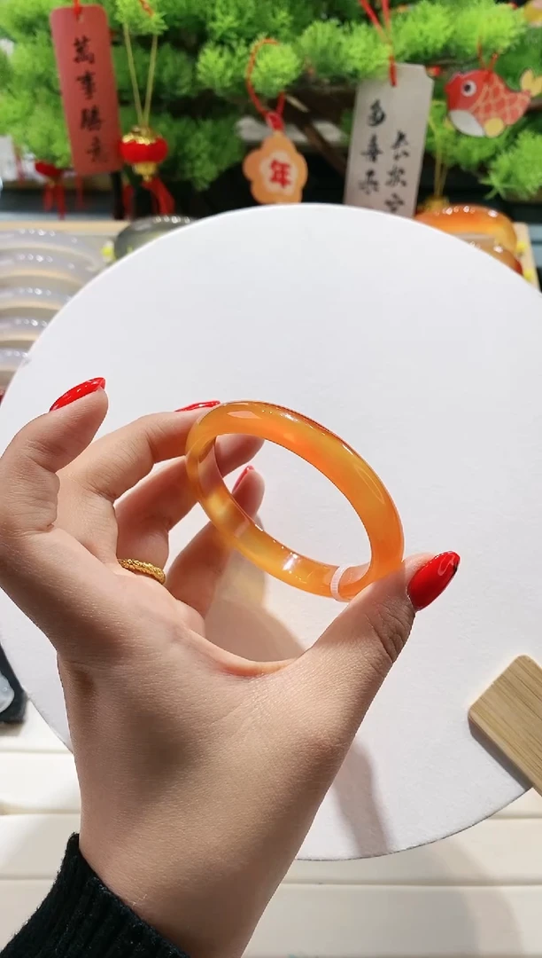 【闪购商品】玛瑙/玉髓手镯未镶嵌96-54.4