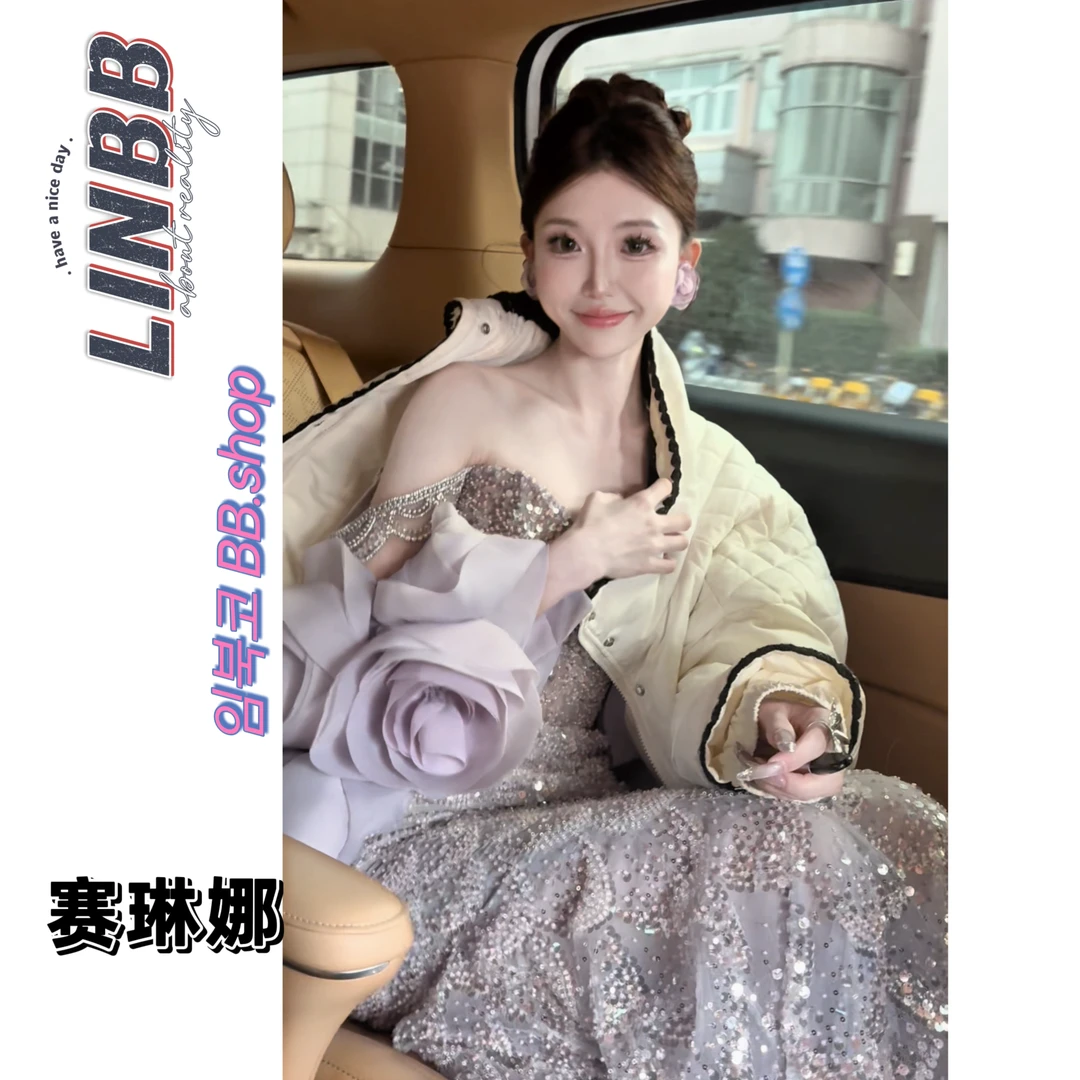 林北鼻-【赛琳娜】东大门韩单高定韩系手塞棉服外套