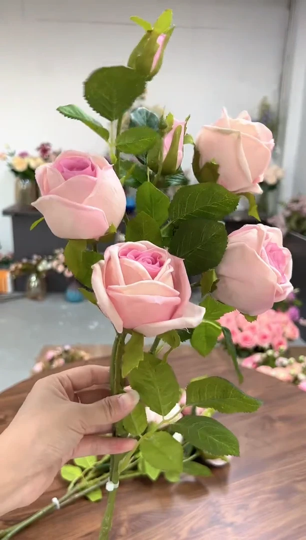 3枝粉色手感保湿芬兰