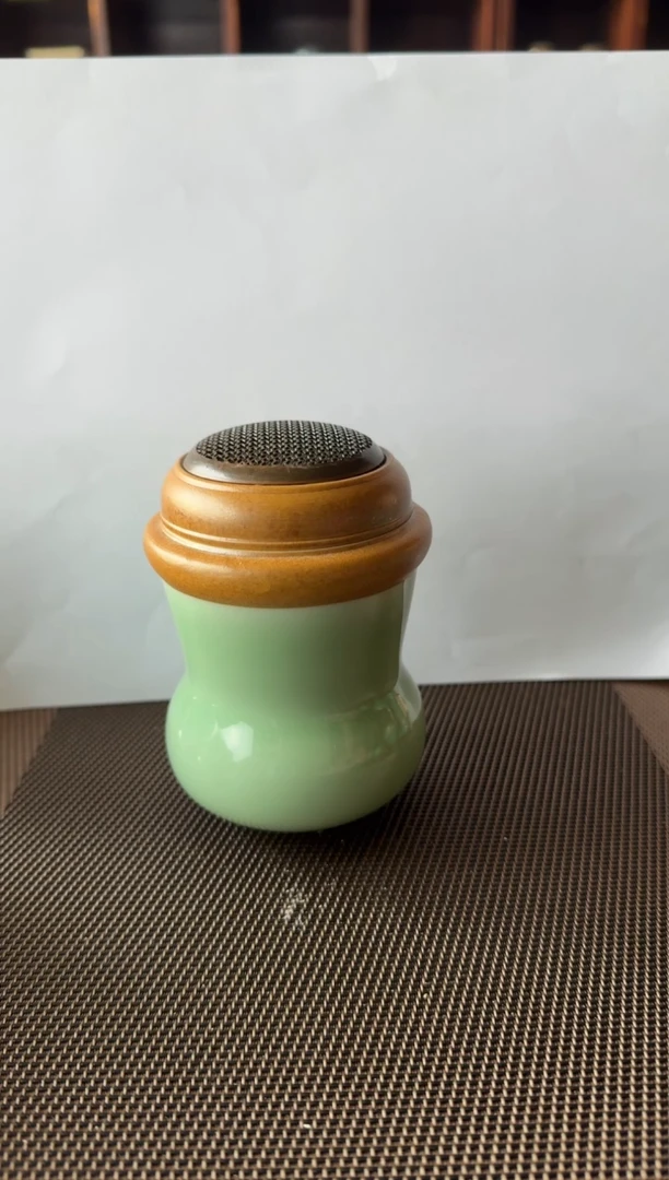 炮筒一对 梅子青 两只