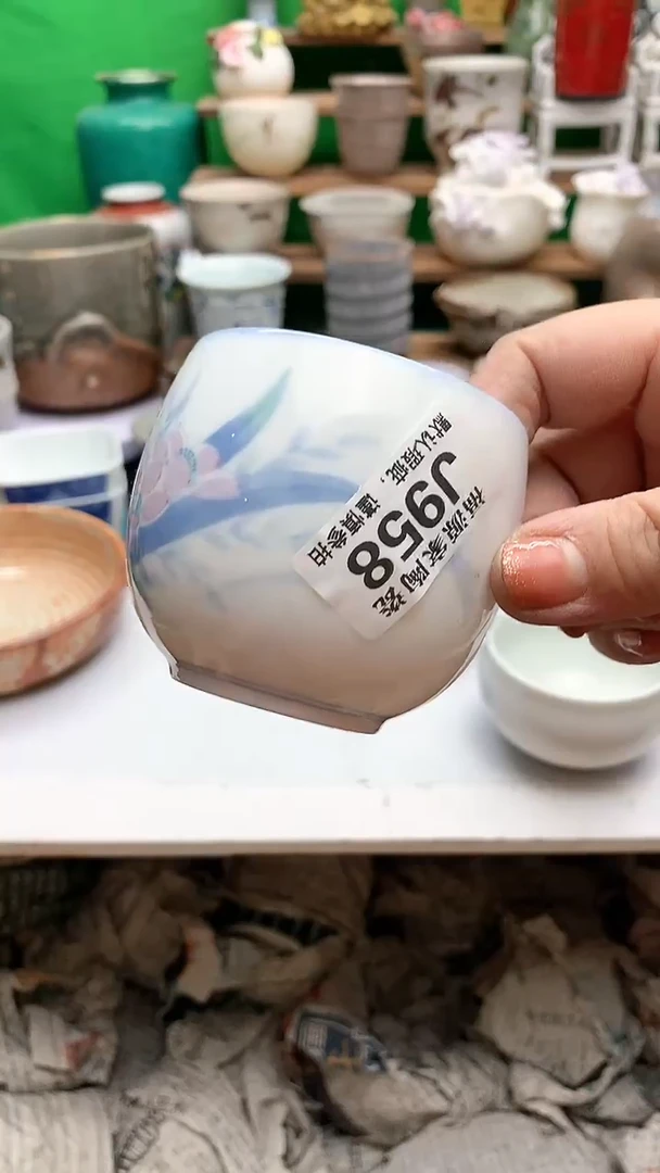 【闪购商品】盖碗海外回流瓷器
