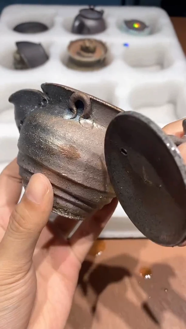 奢瓷/瑞寅柴烧茶器（宝瓶）386