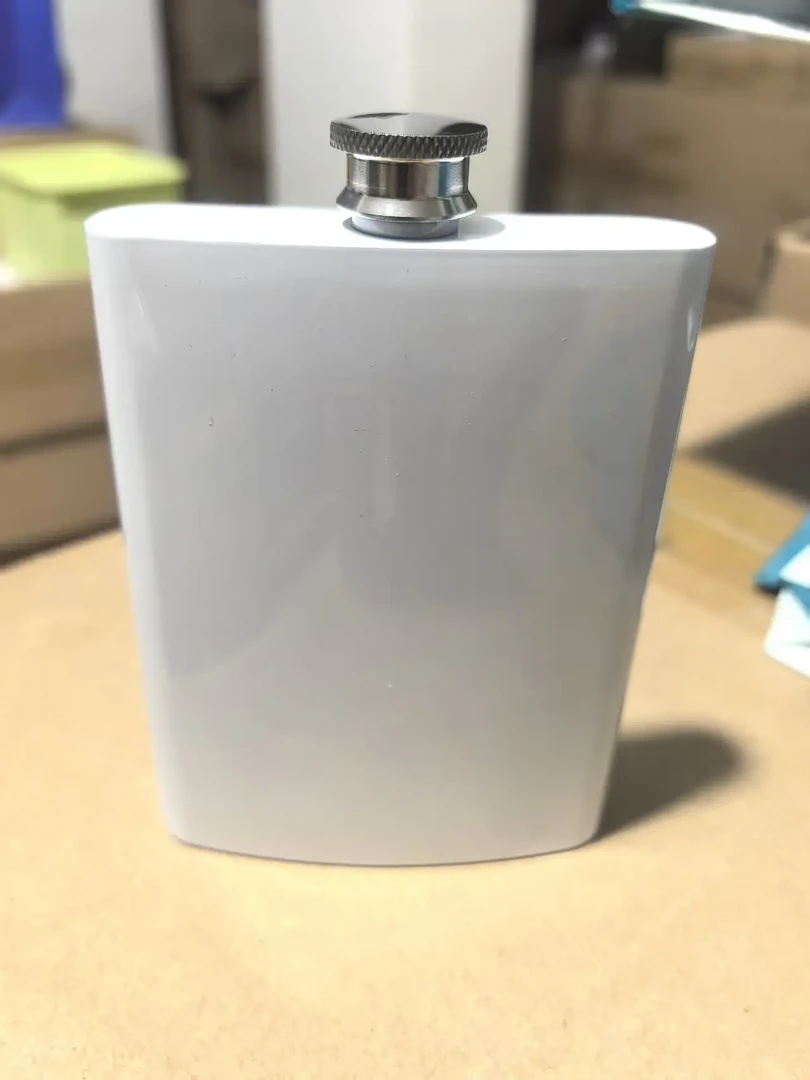 白色不锈钢酒壶