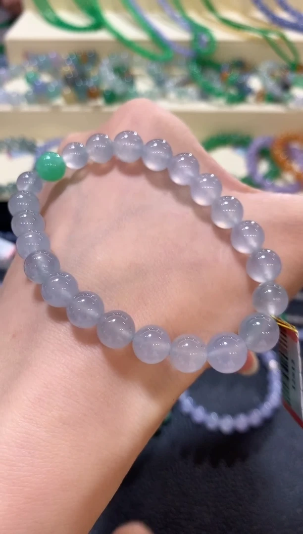 未镶嵌手串翡翠z135