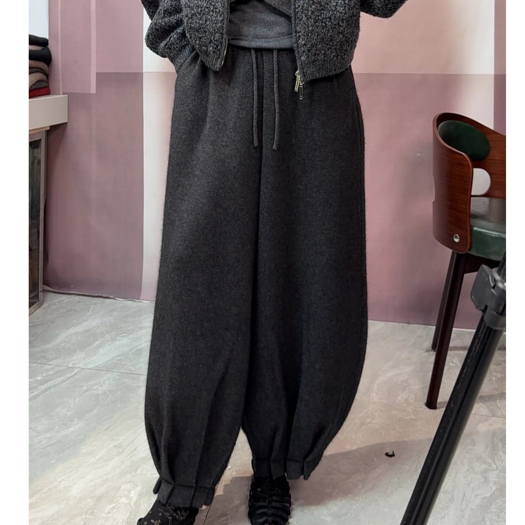 【唯衣魅】2025后妈个性十足裤子秋冬百搭