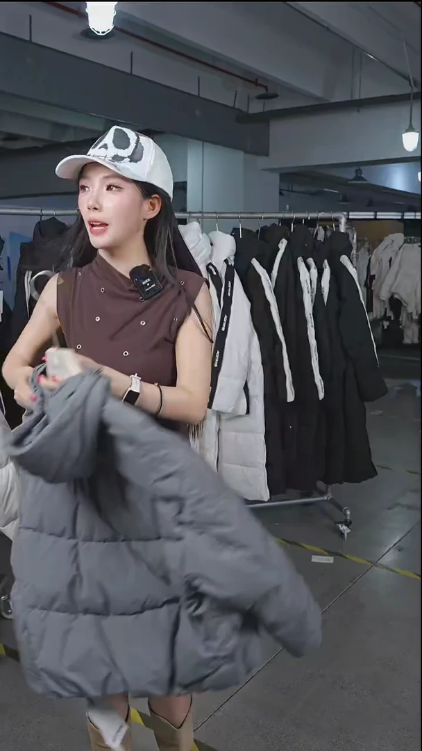 YKYB爆款长款羽绒服492
